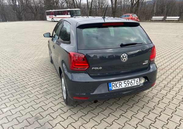 Volkswagen Polo cena 29500 przebieg: 98600, rok produkcji 2015 z Krotoszyn małe 106